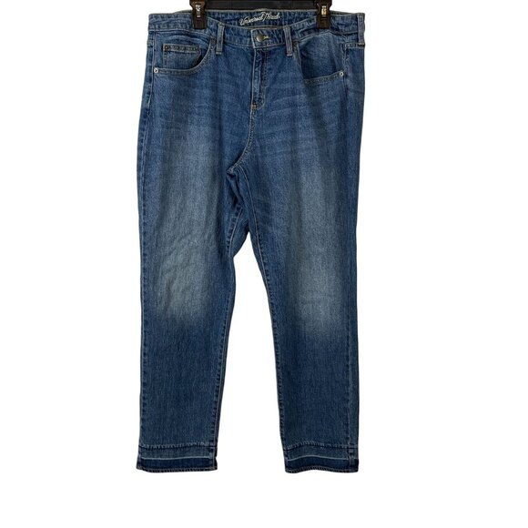 Universal Thread Women Blue Straight leg High Rise Denim Jeans 16/33R - Picture 1 of 8
